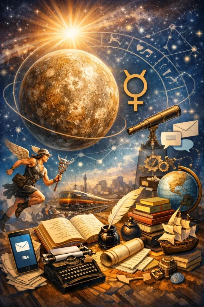 Merkur Bedeutung im Horoskop &ndash; Denken und Kommunikation